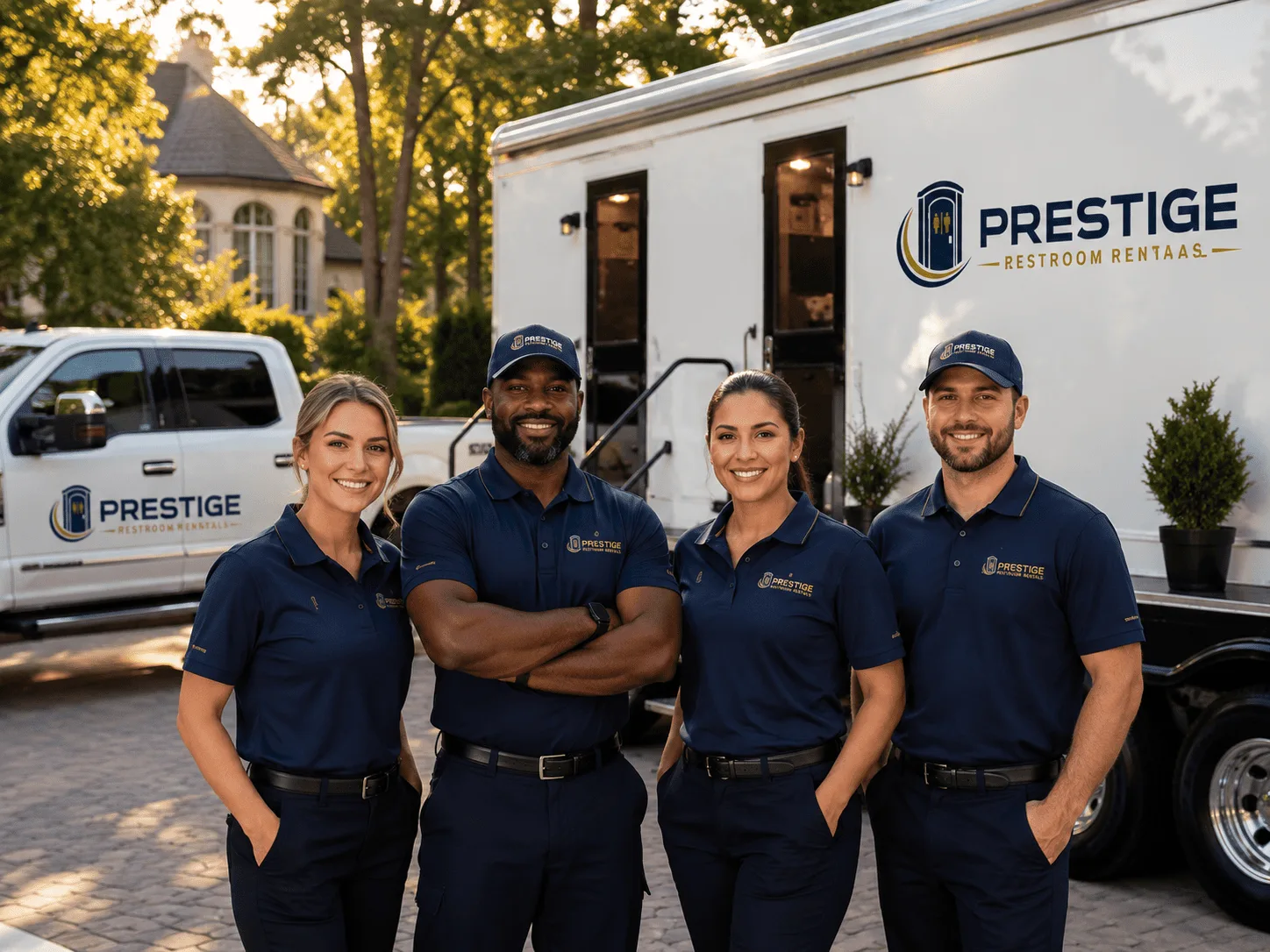 Trusted Luxury Portable Restrooms company in Redkey, IN
